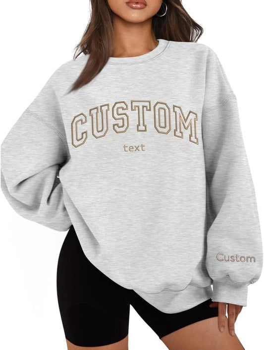 Customized Embroidered Crewnecks